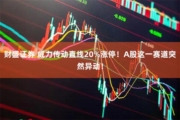 财盛证券 威力传动直线20%涨停！A股这一赛道突然异动！